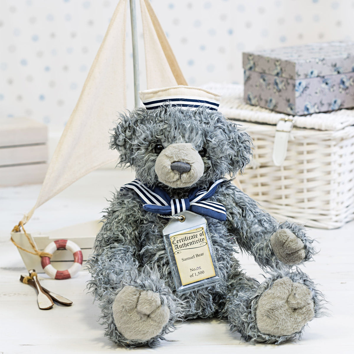 Silver Tag Bears — Limited Edition — Silver Tag Bear — Samuel (Collection 6)