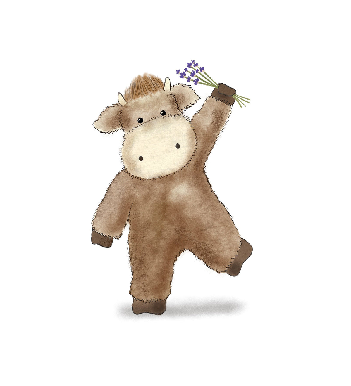 Warmies Highland Cow (Large) — view 2