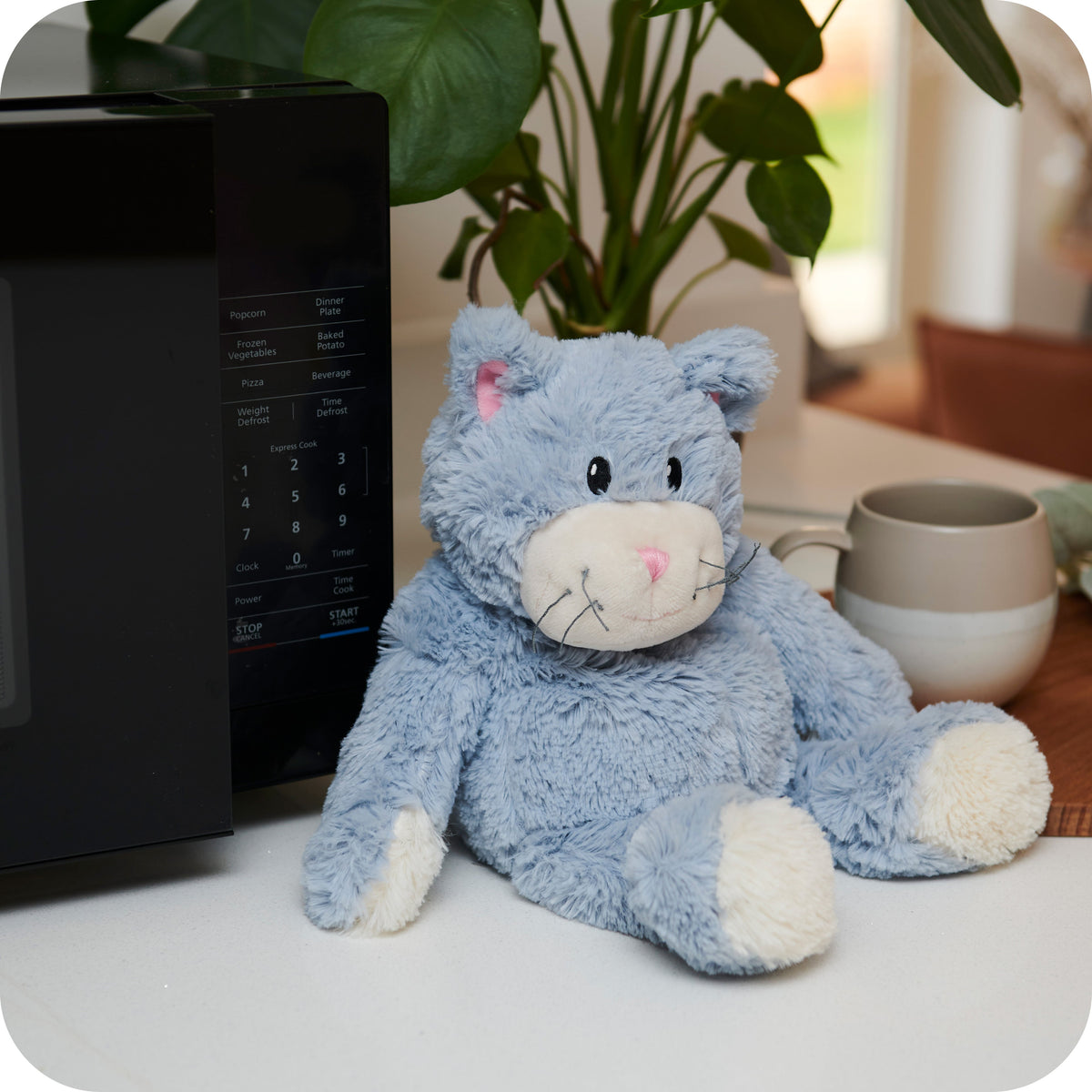 Warmies Blue Cat 33cm — manufacturer product photograph