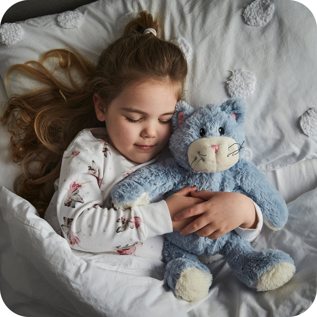 Warmies Blue Cat 33cm — manufacturer product photograph