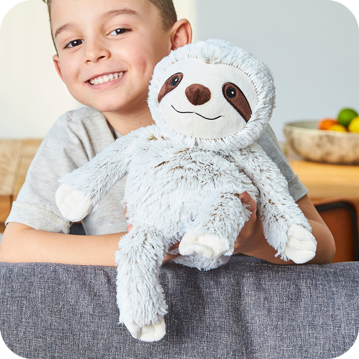 Warmies Marshmallow Sloth 33cm — manufacturer product photograph