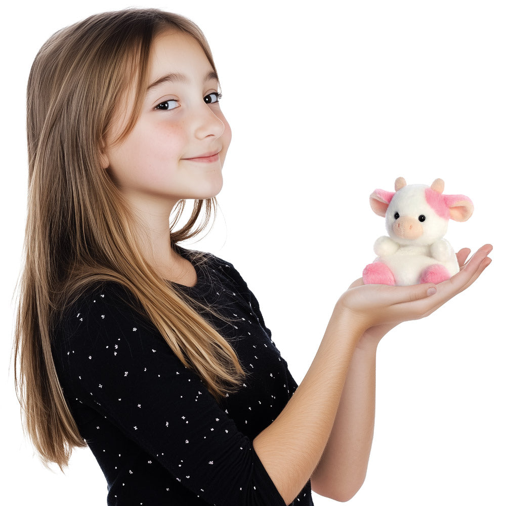Aurora Palm Pals Belle Strawberry Cow 13cm — Aurora World product photograph