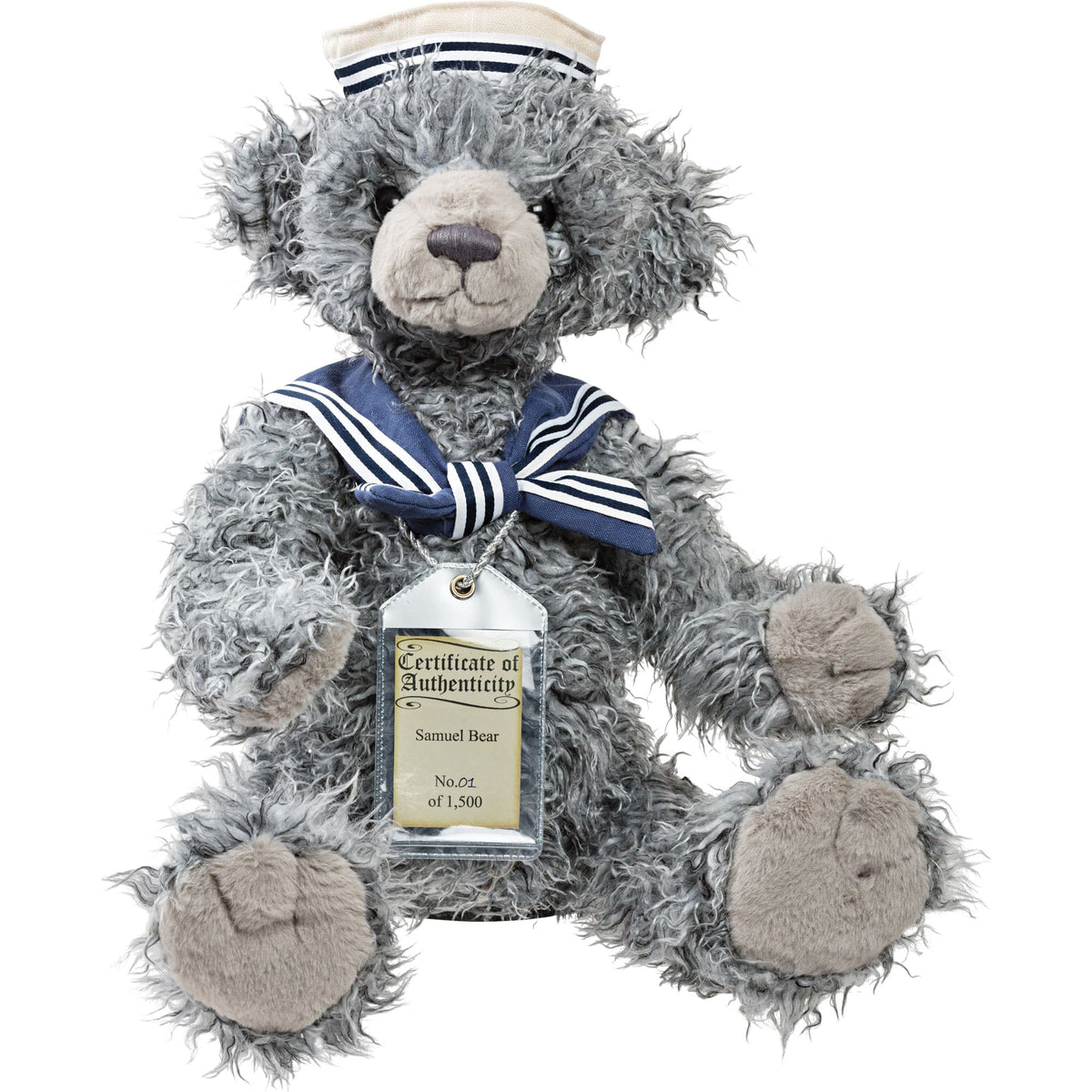 Silver Tag Bear — Samuel — view 2